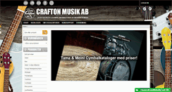 Desktop Screenshot of crafton.se