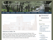 Tablet Screenshot of crafton.org
